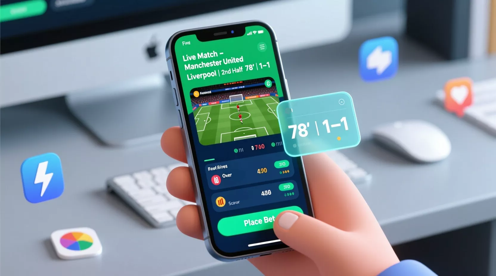 Migliori app scommesse mobile 2025 per smartphone iOS e Android con interfaccia moderna e quote live