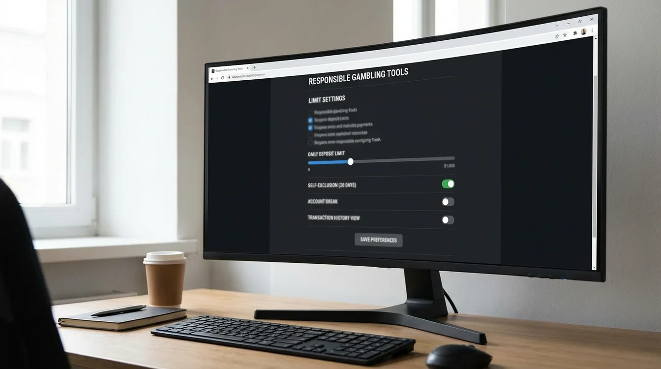 Schermata di impostazioni di sicurezza su un computer con opzioni di limite visibili
