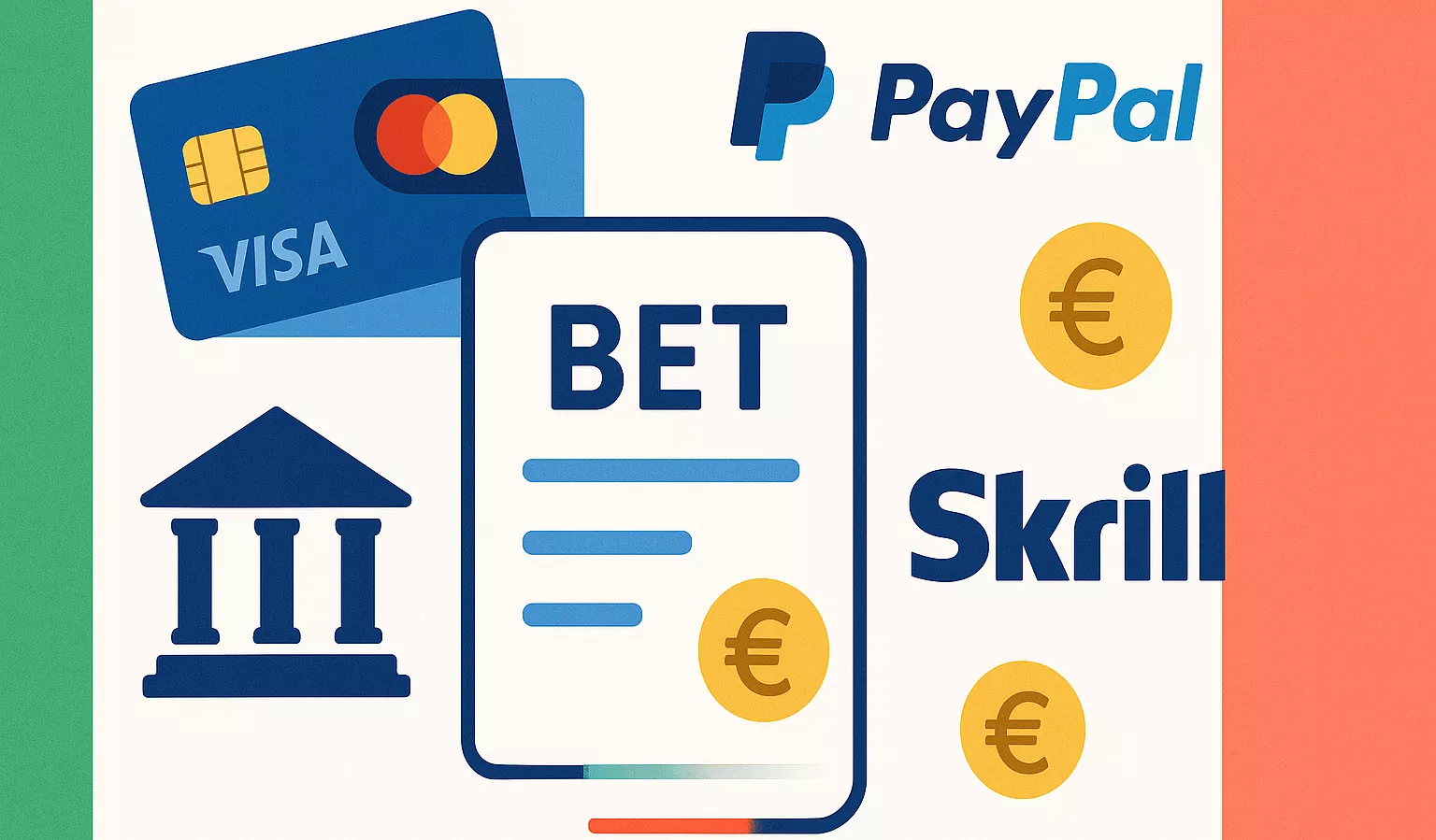 Panoramica completa dei metodi di pagamento per scommesse online in Italia: carte di credito, PayPal, e-wallet e bonifici bancari